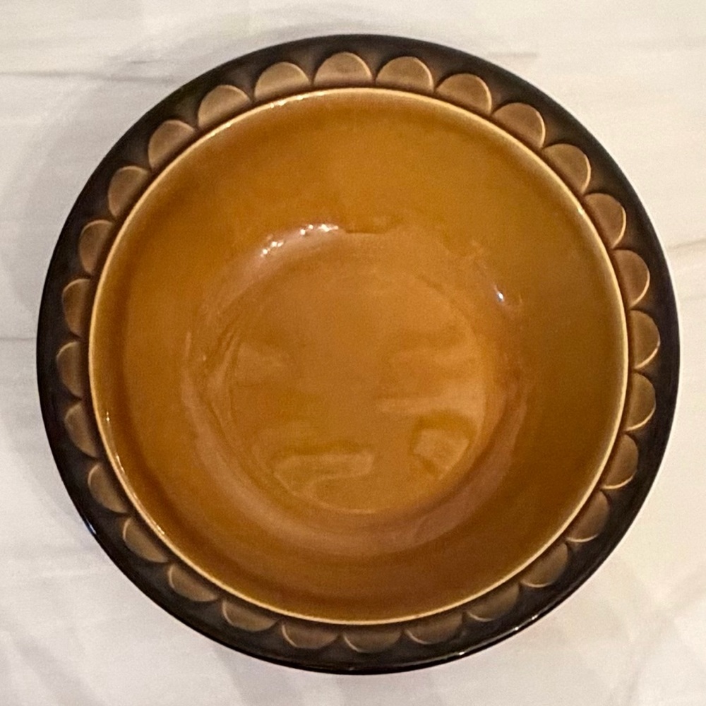 Sheffield Sundown 1970s Vintage Ceramic Serving Bowl